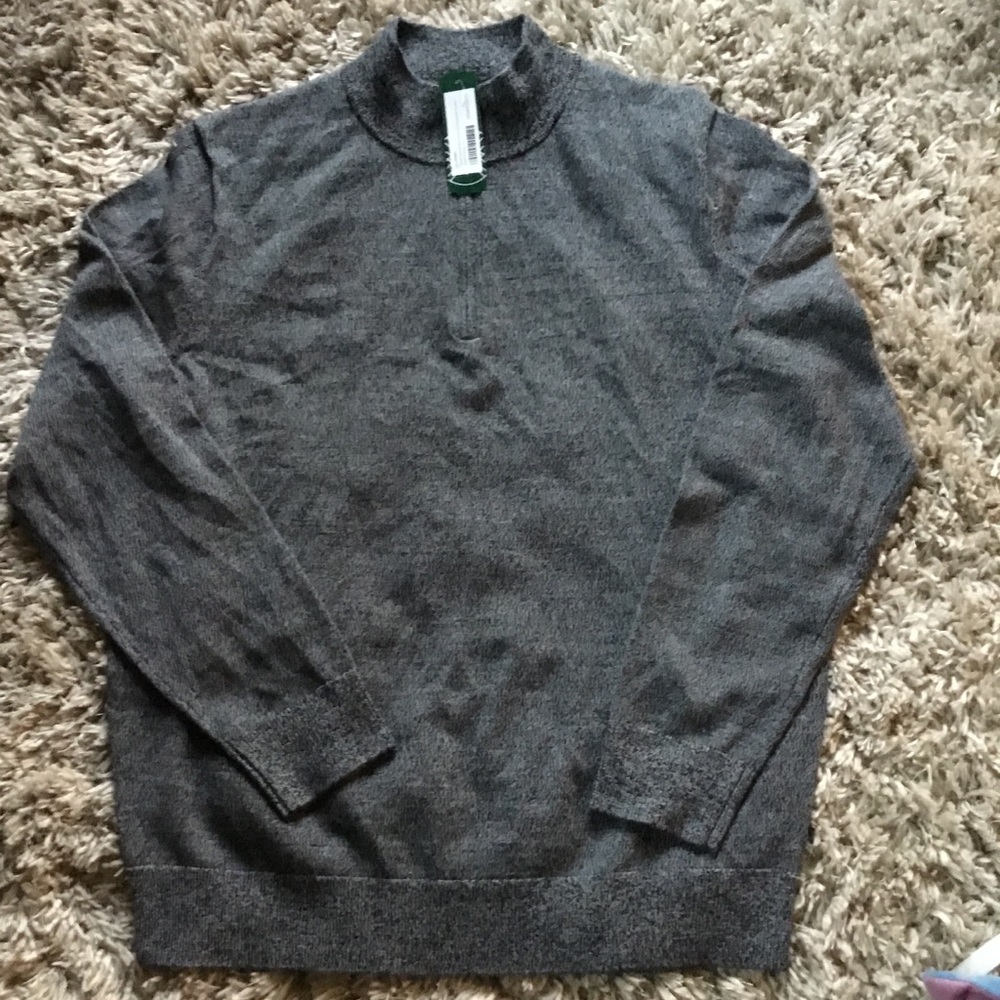 Artefact Dorian Merino half zipper mock neck large